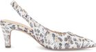 Gabor - Femme - Escarpins - Talon bloc - Bout pointu - Talon ouvert - Semelle en caoutchouc - Hauteur de talon 5-7 cm
