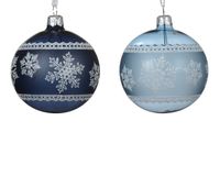 Decoris Kerstballen glas d8 cm a2