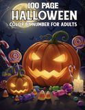 100 Page Halloween Color By Number For Adults