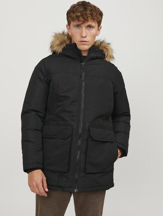 JACK&JONES JJEWING PARKA SN Heren Jas - Maat S