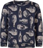 Noppies Sweater Hinton long sleeve allover print Jongens Trui - Maat 98