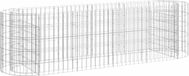 vidaXL Gabion Plantenbak Verhoogd Gegalvaniseerd IJzer 190x50x50 cm