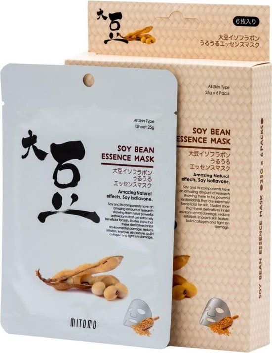 Mitomo Soy Bean Gezichtsmasker - 25g