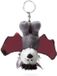 NICI 47866 Sleutelhanger Vleermuis Sir Simon 10cm, ZWART