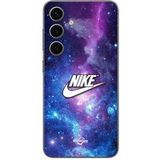 Maniacase Beschermhoes Samsung Galaxy S25 Plus nike logo blanc espace coloré