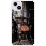 Versterkt hard hoesje - Compatibel met Apple iPhone 15 - ontwerp guitare