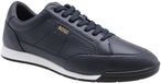 Hugo Boss - Sneakers basses - Cuir - Bleu foncé - Hommes - Taille 43