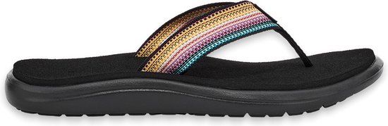 Teva W Voya Flip Dames Teenslippers - Zwart/Multicolour - Maat 41