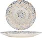 Bonna Assiette plate - Luca Mosaic - Porcelaine - 27 cm - set de 6