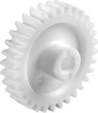 Reely Polyacetaal Recht tandwiel module 1.0 boordiameter 4 mm 20 tanden