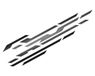 Foliatec 33980 Car Design Street 35 x 150 cm, 2 stuks, zwart mat
