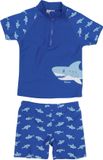 Playshoes UV-zwemsetje Kinderen Shark - Blauw - maat 110/116