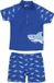 Playshoes UV-zwemsetje Kinderen Shark - Blauw - maat 110/116