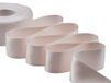 Furlanis - Dubbel satijnen lint, Italiaanse stof - poederroze, 40 mm x 25 m