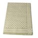 Torchons, lin/coton, carreaux verts
