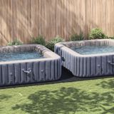 VidaXL Zwembad grondzeil 820 x 420 x 0,1 cm rechthoekig zwart