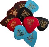 Ernie Ball Plectrums - Standard Celluloid Heavy Mixed Colors - 12 stuks