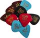 Ernie Ball Plectrums - Standard Celluloid Heavy Mixed Colors - 12 stuks