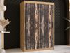 Armoire TODY 2 portes coulissantes 120 cm chêne artisan
