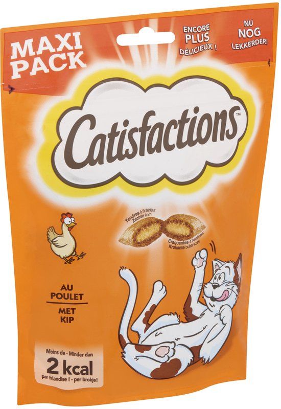 Catisfactions Catisfaction Kattensnoepjes Kip - 180g