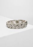 Urban Classics Glitter Armband S/M Zilverkleurig