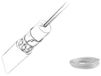 Glomex câble coaxial avec double blindage et faible perte blanc 25 m