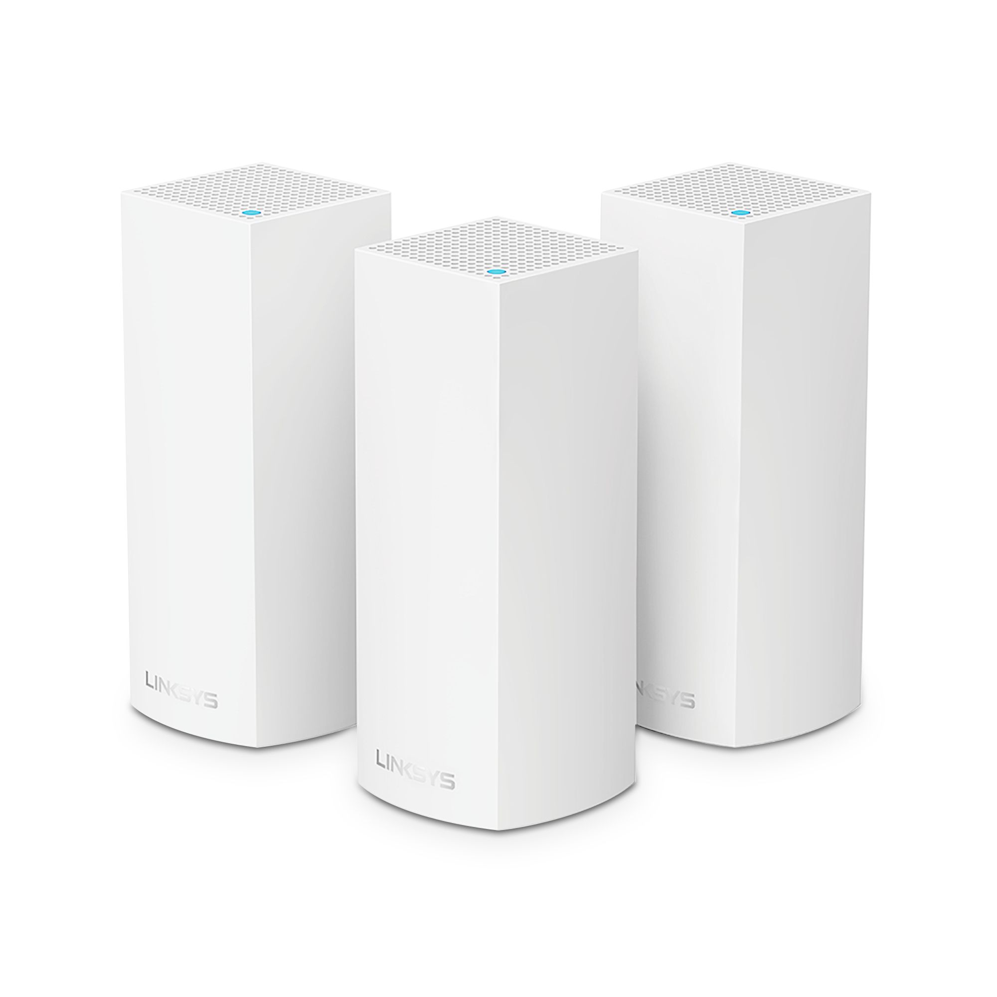 Linksys Velop Tri-band Mesh WiFi System - 3 Pack - White