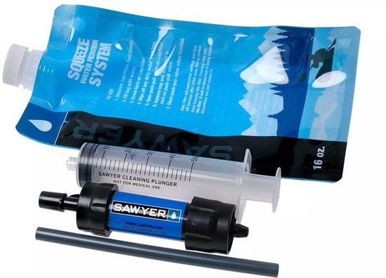 Sawyer Mini SP128 Waterfilter - Blauw