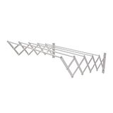Amig - Uitschuifbare wandwaslijn - 7 m² droogoppervlak - Roestvrij aluminium