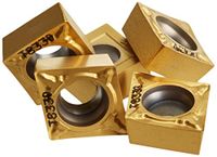 Optimum Wisselplaat 80° gecoat CCMT09T304 - GR.-09 - 5 stuks