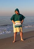 Wave Hawaii Poncho Wave Hawaii Cotton Velours Poncho Petrol M WH4020 Multikleur 100 x 75 cm