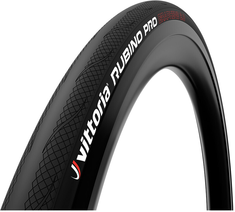 Vittoria RUBINO PRO 700X25C VOUW ZWART GRAPHENE 2.0