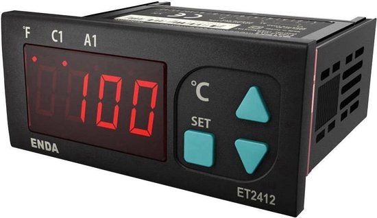 Enda ET2412-230-08 Temperatuurregelaar NTC -60 tot 150 °C Relais 8 A