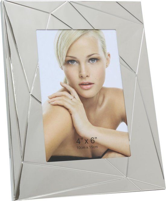 Deknudt Frames fotokader zilver metaal - 10x15 cm - Staand en hangend
