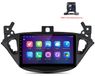 Opel Autoradio Android avec caméra de recul pour Opel Corsa E 2014-2019 et Adam, compatible avec CarPlay et Android Auto sans fil, processeur 8 cœurs, 6 Go de RAM et 128 Go de stockage, navigation GPS 4G LTE, écran de 9 pouces