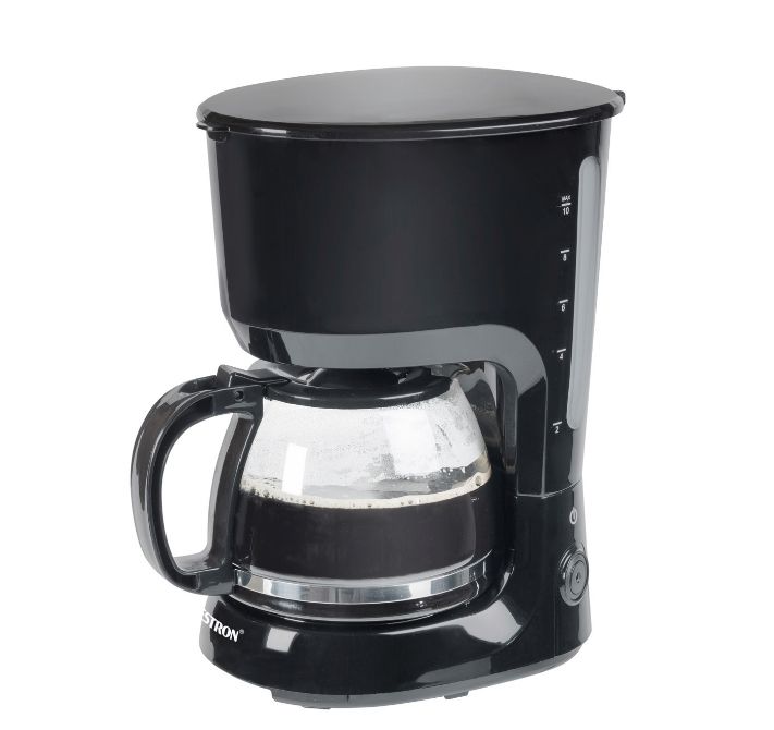 Bestron ACM750Z Filter Coffee Machine - 10 Cups, 1.25L, Black