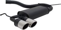 Viking Choice Sportuitlaat Audi A3 / VW Golf 5 / VW Golf 6 / VW Scirocco - Zwart