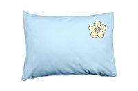 Bona Basics Decoratieve kussenhoes Lichtblauw 50x35 cm