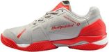 TIME Bullpadel Padelschoenen Hack Knit 19V Grijs/Rood - Maat 45