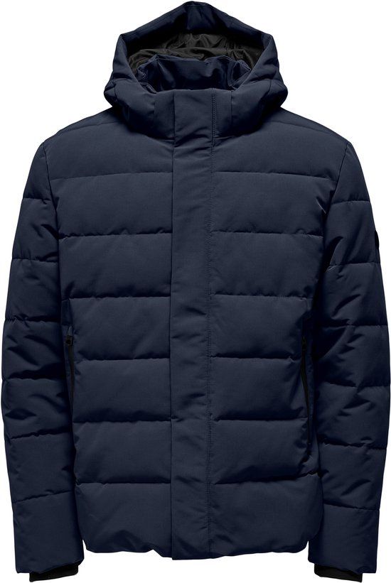 Only & Sons ONLY&SONS ONSCAYSON PUFFA OTW NOOS - Heren - Buitenjas - Navy Blazer - L