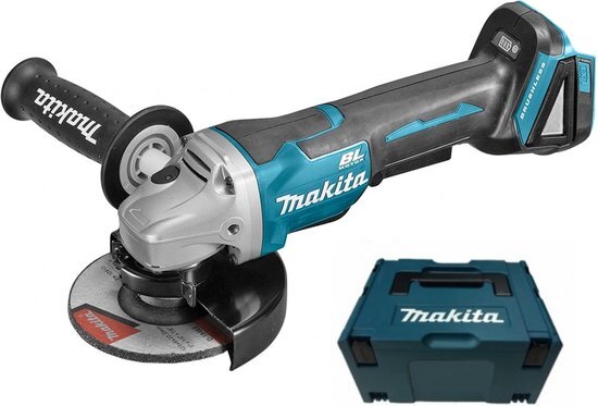 Makita 18 V Haakse slijper 125 mm