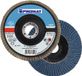 Promat/Tecwerk Lamellenschijf | haakse slijper | Ø 125 mm korrel 40 conisch | Inox zirkoniumkorund - 4000840104