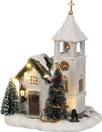 Luville - Église PVC Multicolore 20 cm