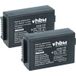 Vhbw 2x Batterie Remplacement Pour Teklogix 1050494-002 Wa3006, Wa3020, 1050494 Pour Ordinateur Handheld (2000mah, 3,7v, Li-ion)