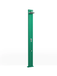 Arkema - SPRING A220 Douche solaire aluminium avec douchette à pied - 25 litres - Verte