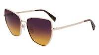 LIU JO LJ159S 716 GOLD SHINY 58/16/140 Femme Lunettes de soleil