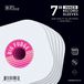 Big Fudge Vinyl BIG FUDGE Pro Blanco Vinyl Hoes - 30 cm x Wit - 20 LP Platenhoezen (350 gsm)