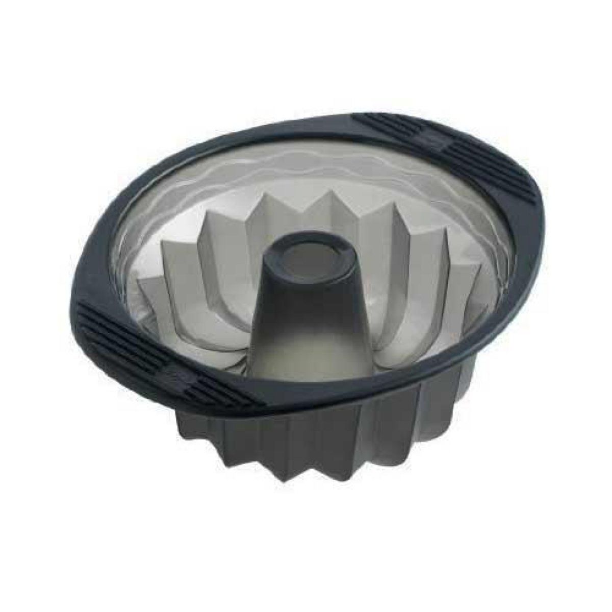 Mastrad Cakevorm Bundt - Siliconen - Zwart - 3485990414148