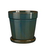 Mica Decorations bloempot met schotel Clint