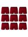 Erdem Boxer shorts rouge foncé